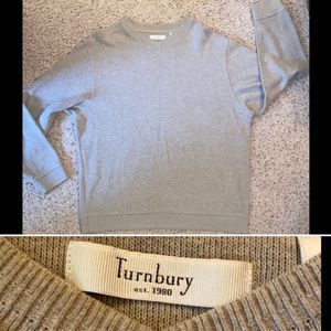 Turnbury Mens V-neck Pullover Sweater Sweatshirt